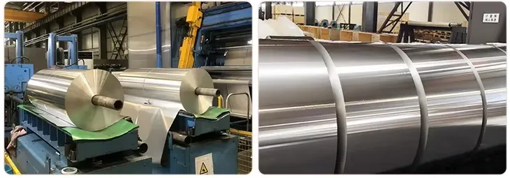 Bare aluminum foil for lamination Bare aluminum foil for lamination